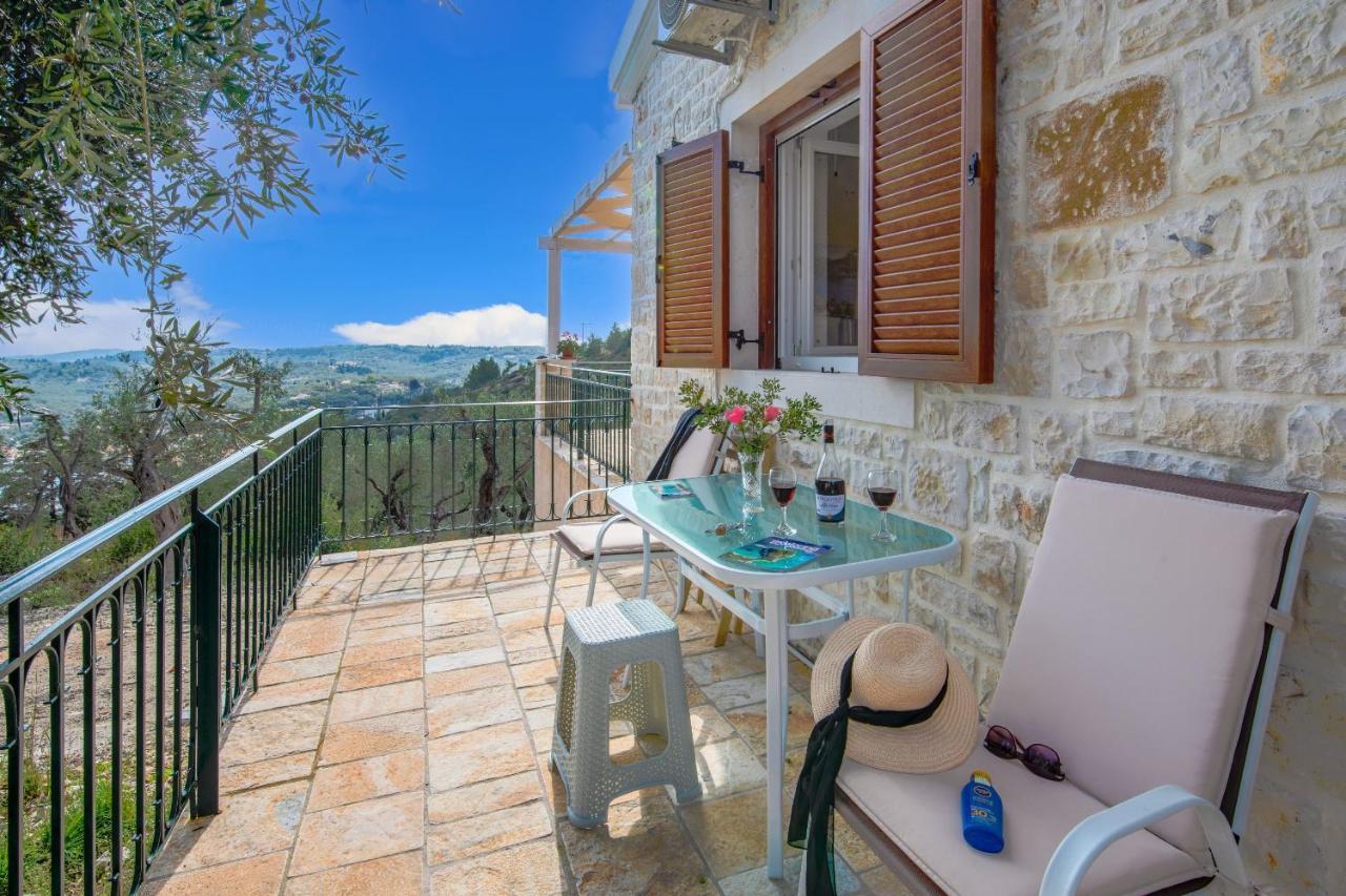 Villa Plagia Gaios Bagian luar foto