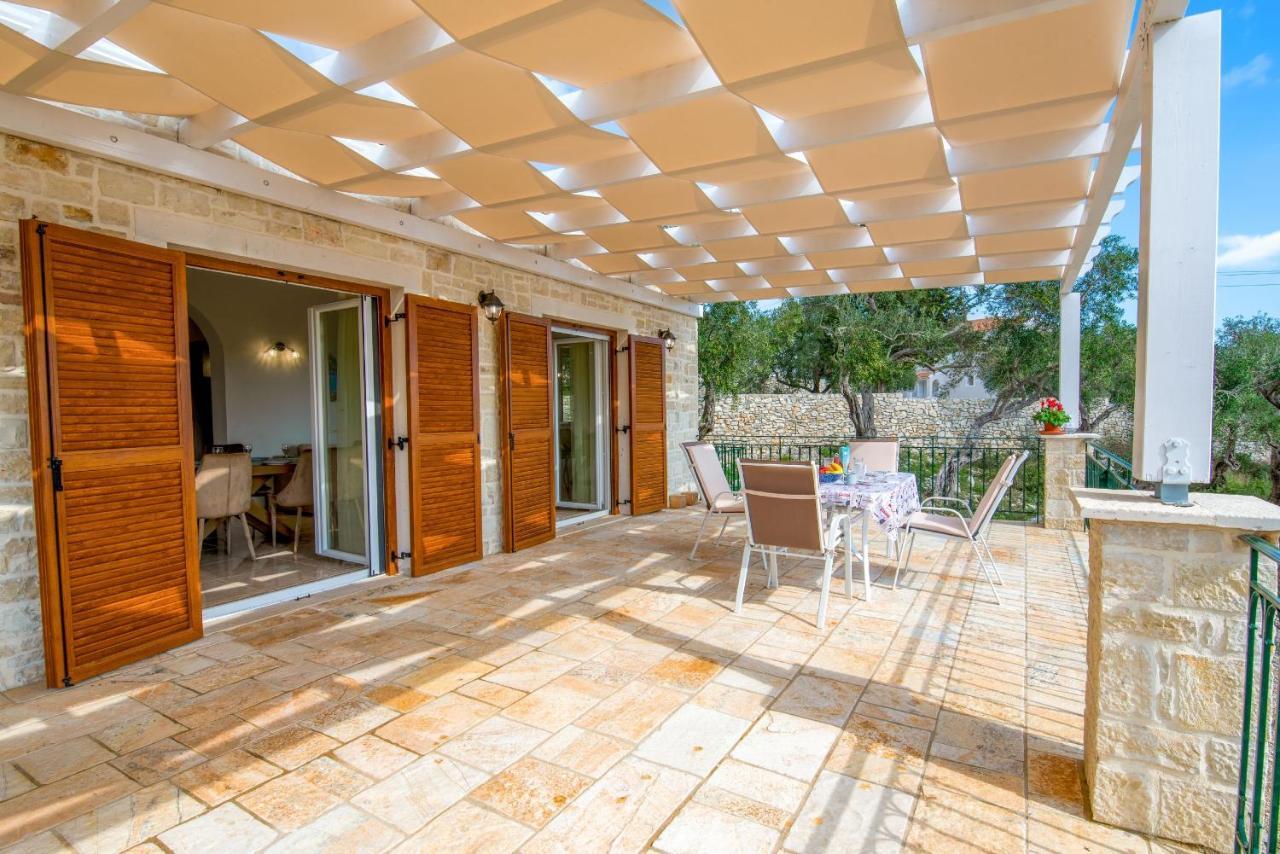 Villa Plagia Gaios Bagian luar foto